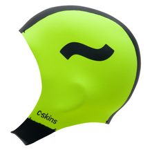 Load image into Gallery viewer, C-Skins Unisex Swim Research Thermal Swim/Watersports GBS Neoprene Cap (Black/Flo Yellow)(3mm)