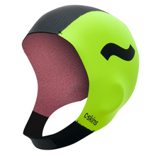 Load image into Gallery viewer, C-Skins Unisex Swim Research Thermal Swim/Watersports GBS Neoprene Cap (Black/Flo Yellow)(3mm)