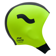 Load image into Gallery viewer, C-Skins Unisex Swim Research Thermal Swim/Watersports GBS Neoprene Cap (Black/Flo Yellow)(3mm)