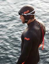 Load image into Gallery viewer, C-Skins Unisex Swim Research Thermal Swim/Watersports GBS Neoprene Cap (Black/Flo Yellow)(3mm)