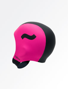 C-Skins Swim Research Thermal Swim/Watersports Neoprene Cap (Black/Pink)(3mm)