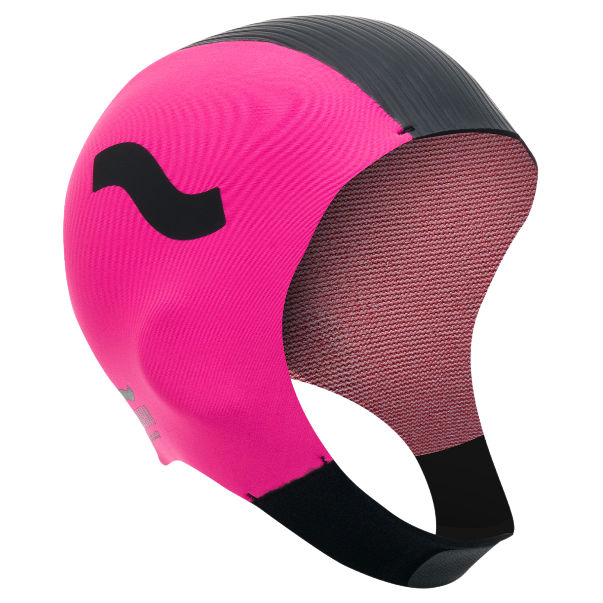 C-Skins Unisex Swim Research Thermal Swim/Watersports GBS Neoprene Cap (Black/Pink)(3mm)