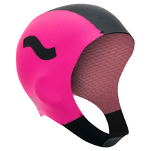 Load image into Gallery viewer, C-Skins Unisex Swim Research Thermal Swim/Watersports GBS Neoprene Cap (Black/Pink)(3mm)