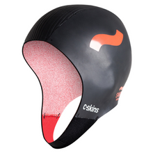 Load image into Gallery viewer, C-Skins Unisex Swim Research Thermal Swim/Watersports GBS Neoprene Cap (Black)(3mm)