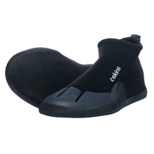 Load image into Gallery viewer, C-Skins Unisex Legend Round Toe Flatlock Thermal Swim/Watersports Reef Slippers (Black/Charcoal)(3mm)