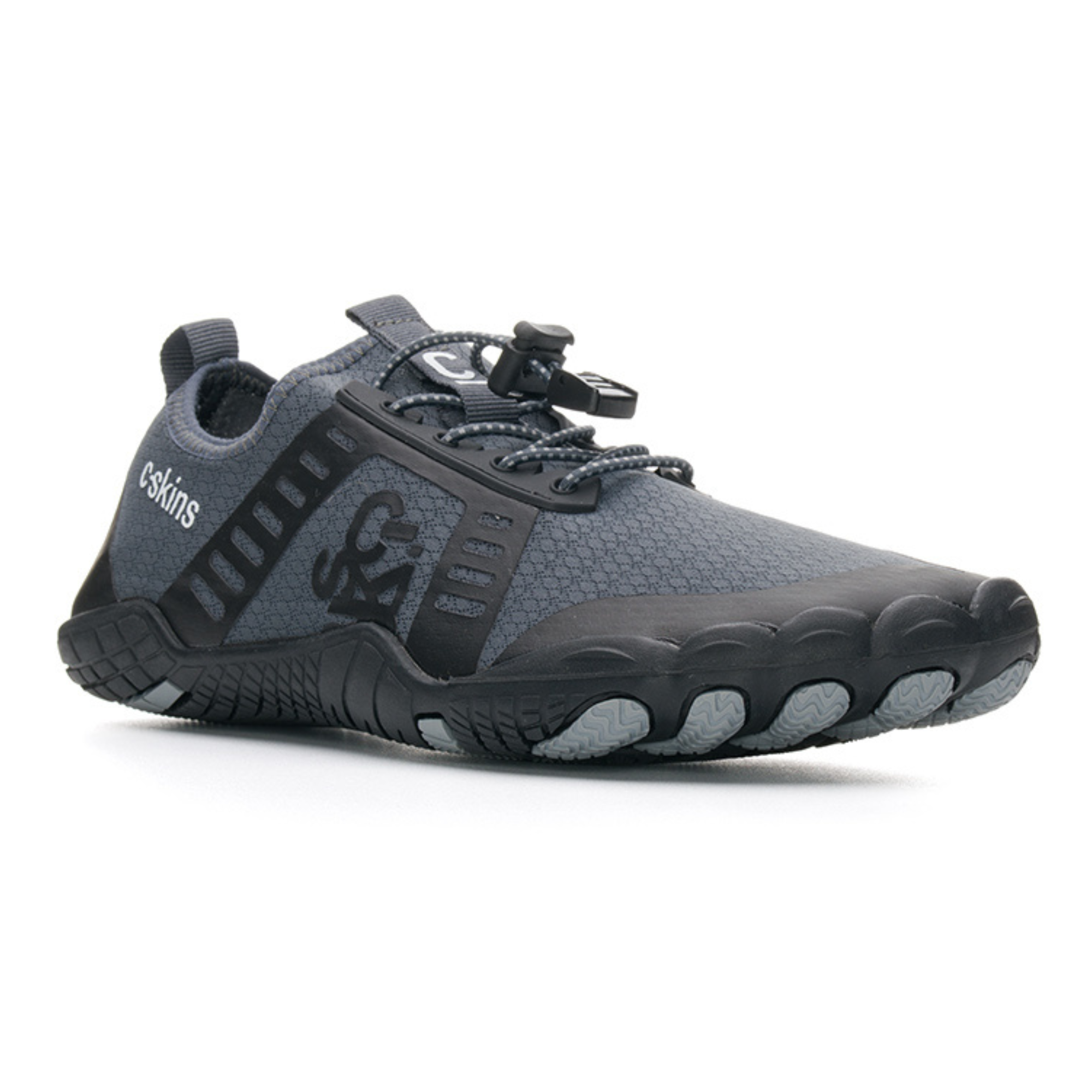 C-Skins Unisex Hybrid Barefoot Water Shoes (Charcoal)