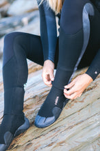 Load image into Gallery viewer, C-Skins Unisex Legend Zipped Round Toe GBS Neoprene Thermal Swim/Watersports Boots (Black/Charcoal)(5mm)