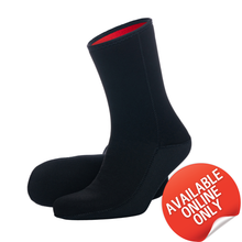 Load image into Gallery viewer, C-Skins Unisex Legend GBS Neoprene Thermal Swim/Watersports Socks (Black)(4mm)