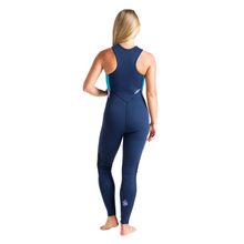 Load image into Gallery viewer, C-Skins Women's Element 2/2mm Flatlock Long Jane Wetsuit (Blue/Cyan/Lilac)