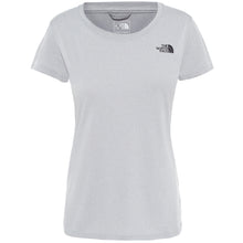Load image into Gallery viewer, The North Face Women&#39;s Reaxion Amp Short Sleeve Crew Tech Tee (Light Grey Heather)

