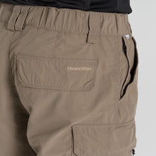 Load image into Gallery viewer, Craghoppers Men&#39;s Nosilife Cargo II Insect Repellent Convertible Trousers (Pebble)
