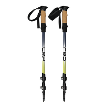 Load image into Gallery viewer, CMP Iseran Trekking Poles (Black/Blue)