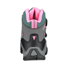 Load image into Gallery viewer, CMP Junior Pyry Vegan Friendly Waterproof Snow Boots (Graphite/Aquamarine)(Sizes IT33-37)