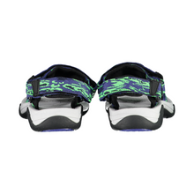 Load image into Gallery viewer, CMP Kids Hamal Vegan Friendly Hiking Sandals (B.Blue/Verde Fluo)(Sizes EU28-37)