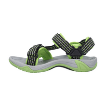 Load image into Gallery viewer, CMP Kids Hamal Vegan Friendly Hiking Sandals (Piombo/Cactus)(Sizes EU28-37)