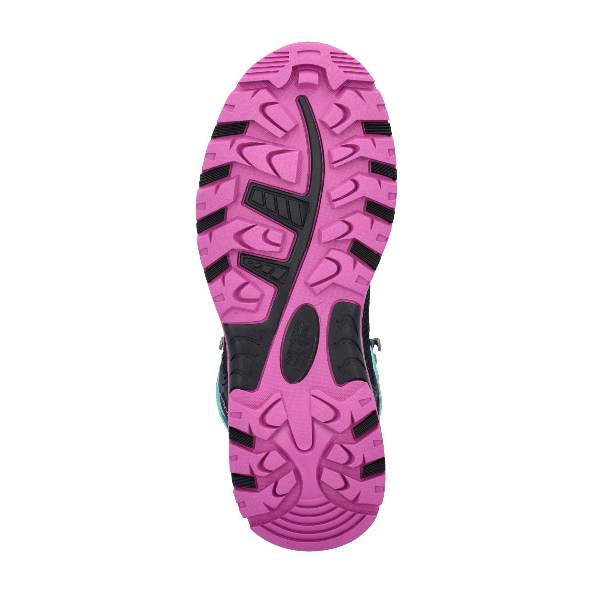 CMP Kids Rigel Trekking Waterproof Mid Trail Boots (Lake/Pink Fluo)(Sizes EU28-37)
