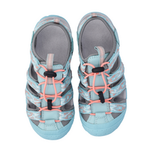 Load image into Gallery viewer, CMP Kids Sahiph Vegan Friendly Hiking Sandals (Acqua/Sunrise)(Sizes EU28-37)