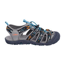 Load image into Gallery viewer, CMP Kids Sahiph Vegan Friendly Hiking Sandals (Anthracite)(Sizes EU28-37)