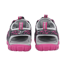 Load image into Gallery viewer, CMP Kids Sahiph Vegan Friendly Hiking Sandals (Grey/Fuxia)(Sizes EU28-37)