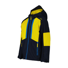 Load image into Gallery viewer, CMP Kids Twill Hooded Waterproof Ski Jacket (Winter Sun)