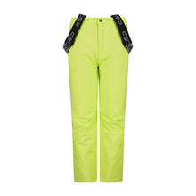 Load image into Gallery viewer, CMP Kids Waterproof Ski Trousers With Suspenders (Apple)