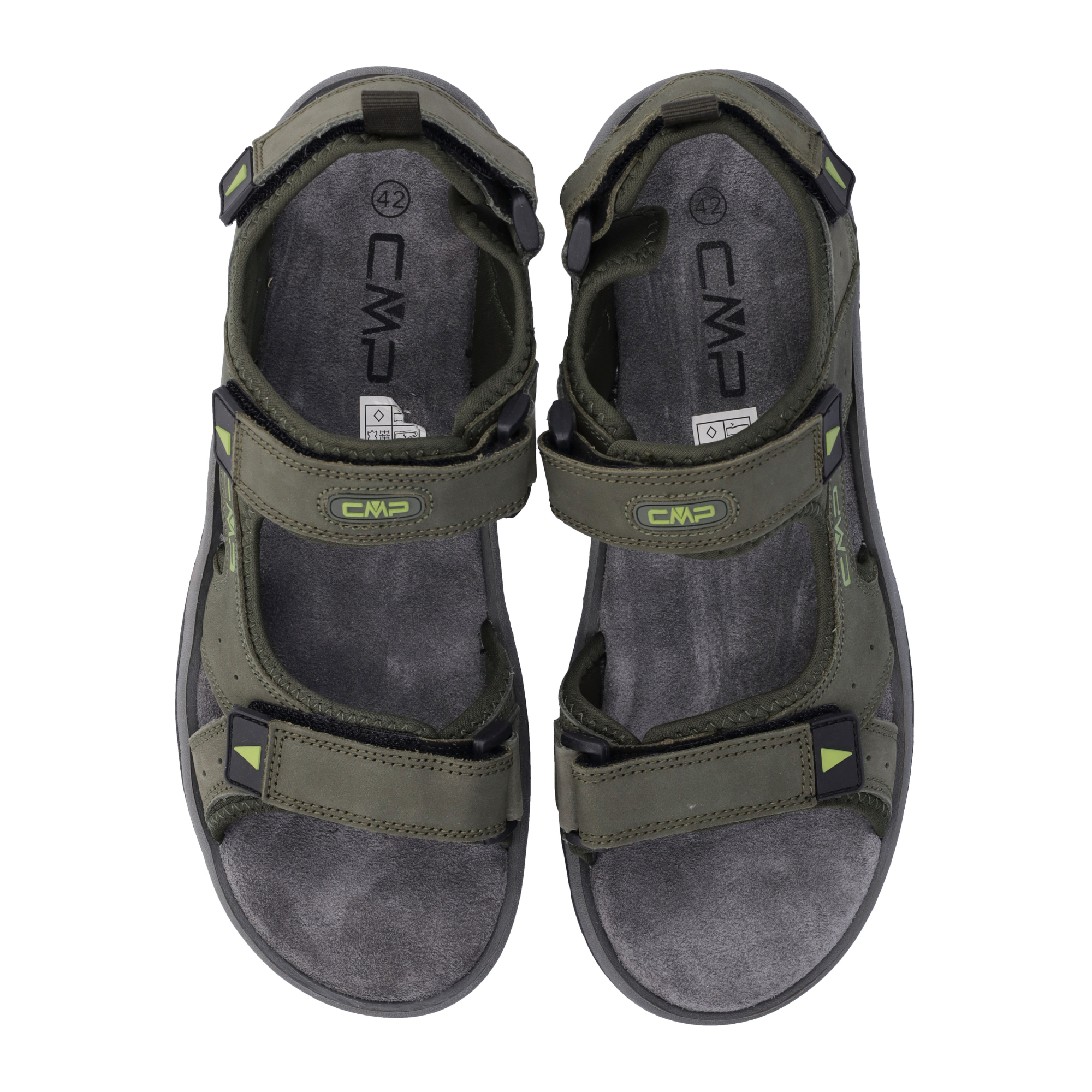 CMP Men's Almaak Hiking Sandals (Militare)