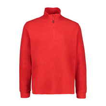 Load image into Gallery viewer, CMP Men's Arctic Quarter Zip Fleece Top (Ferrari)