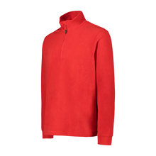 Load image into Gallery viewer, CMP Men's Arctic Quarter Zip Fleece Top (Ferrari)