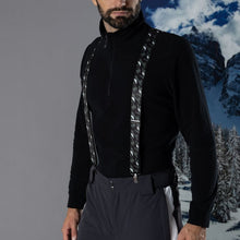 Load image into Gallery viewer, CMP Men's Arctic Quarter Zip Fleece Top (Nero)