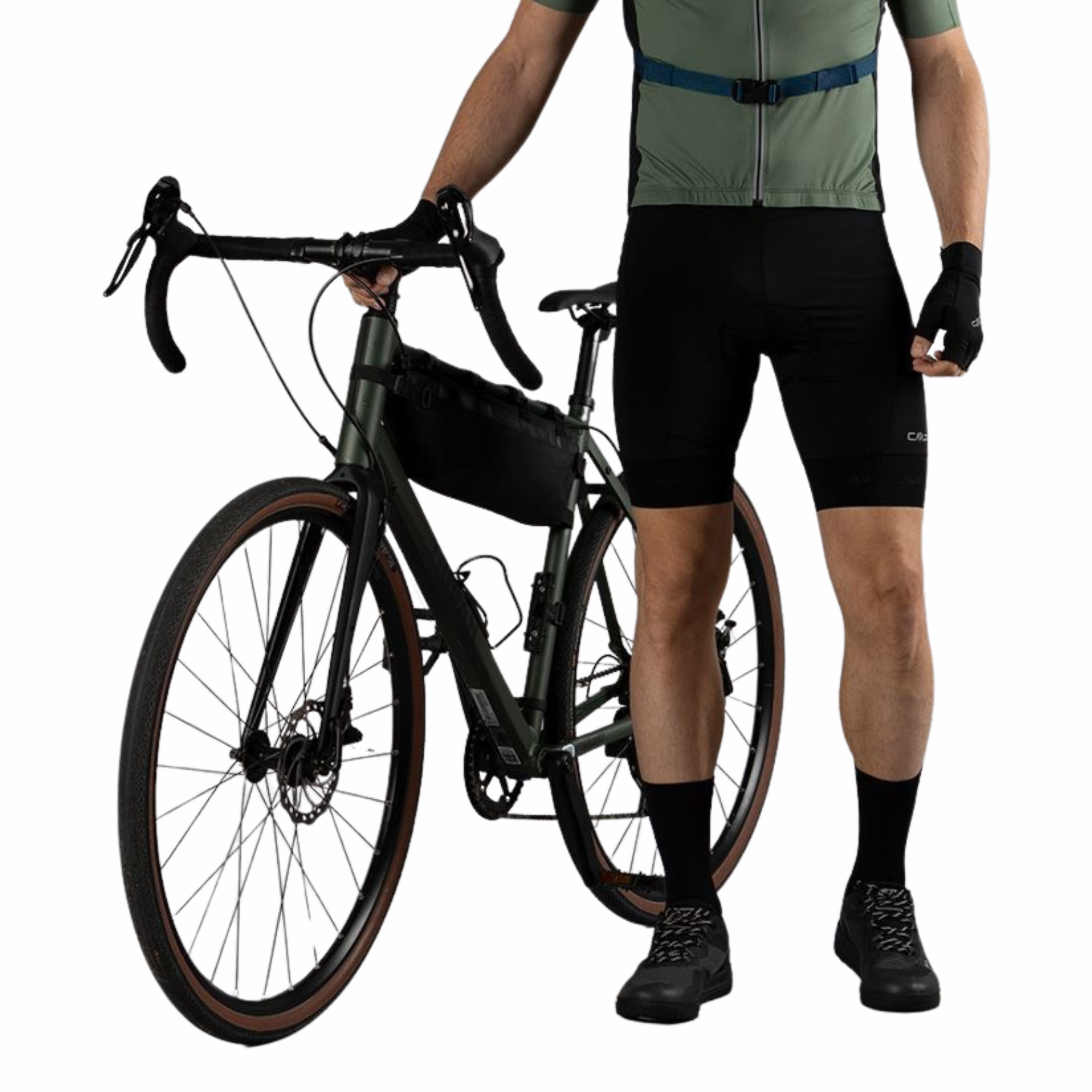 CMP Men's Bike Shorts with Sponge Pad Nero U901 34C7827