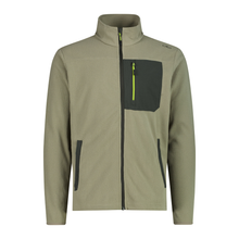 Load image into Gallery viewer, CMP Men's Jacquard Arctic Full Zip Fleece (Sage)