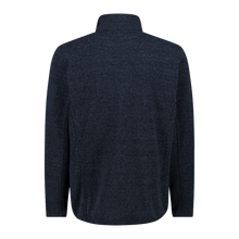 Load image into Gallery viewer, CMP Men's Jacquard Knit-Tech Full Zip Fleece (B.Blue/Antracite)