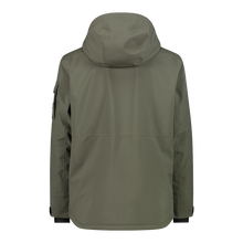 Load image into Gallery viewer, CMP Men's Mechanical Stretch Hooded Waterproof Insulated Ski Jacket (Olive)