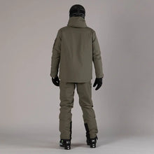 Load image into Gallery viewer, CMP Men's Mechanical Stretch Hooded Waterproof Insulated Ski Jacket (Olive)