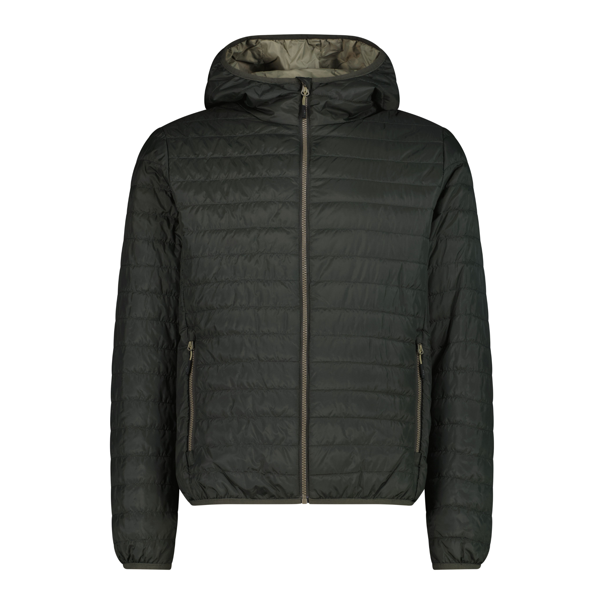 CMP Men's Padded Hooded Insulated Jacket (Pine)