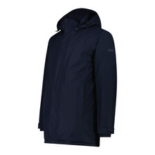 Load image into Gallery viewer, CMP Men's Padded Waterproof Insulated Parka (Black/Blue)