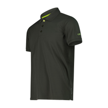 Load image into Gallery viewer, CMP Men's Piquet Short Sleeve Technical Polo Shirt (Pine)