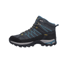 Load image into Gallery viewer, CMP Men's Rigel Waterproof Mid Trail Boots (Antracite/Deep Lake)