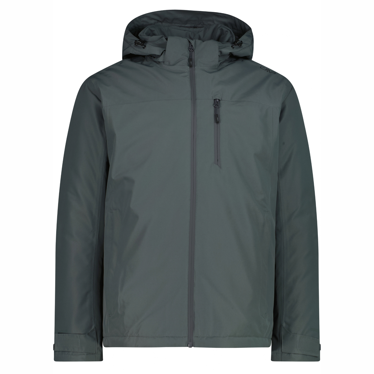 CMP Men's Ripstop Hooded Waterproof Insulated Jacket Jungle F902 35Z1537