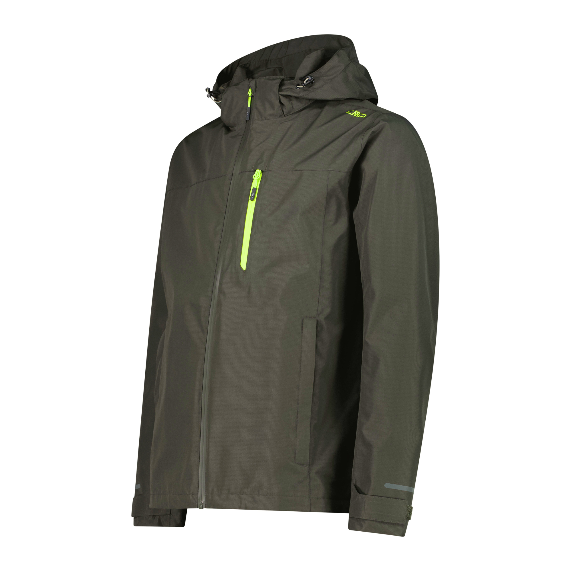 CMP Men's Ripstop Waterproof Jacket (Pine)