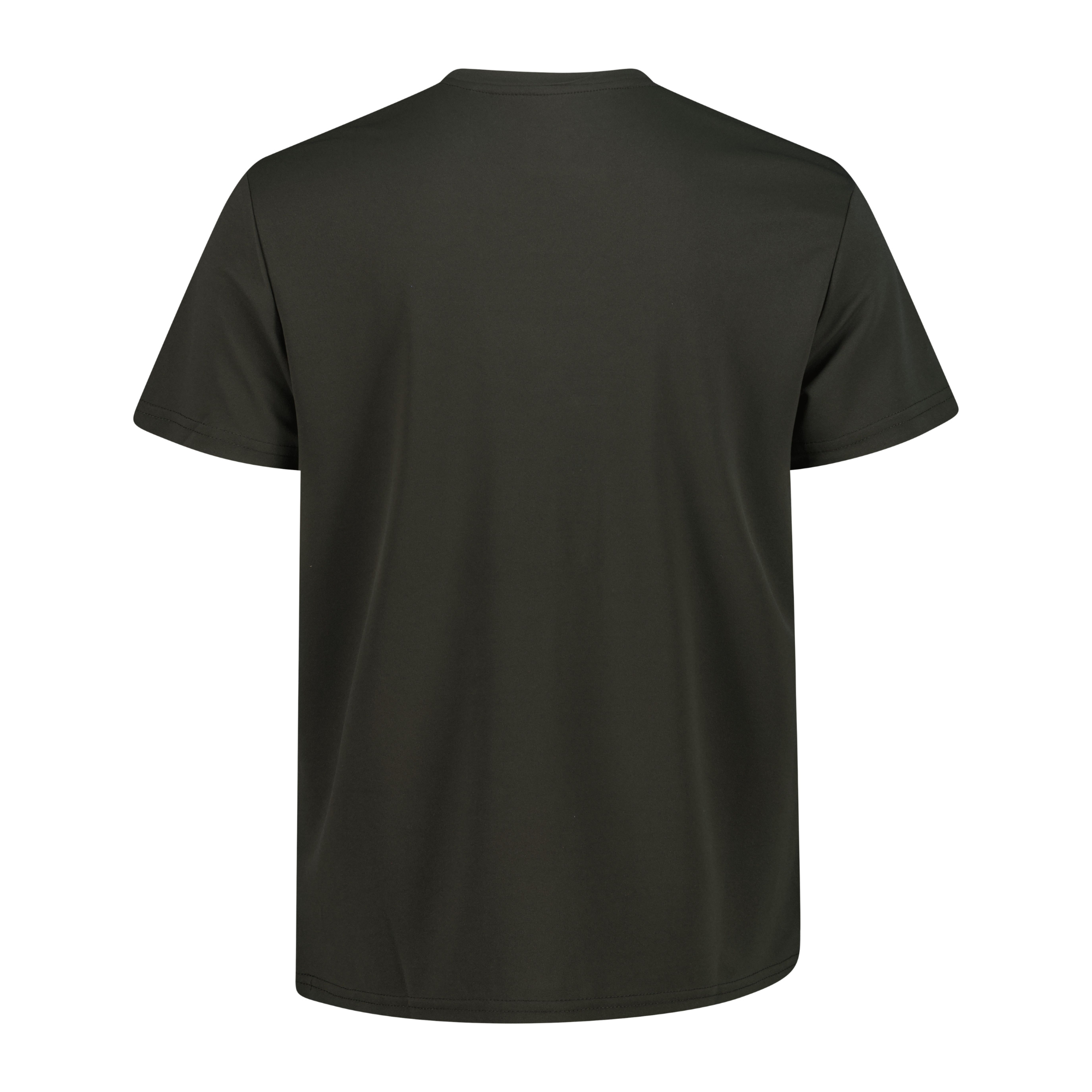 CMP Men's Round Neck Logo Technical Tee (Pine)
