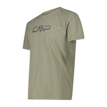 Load image into Gallery viewer, CMP Men's Round Neck Logo Technical Tee (Sage)