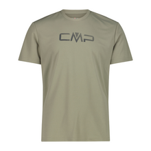 Load image into Gallery viewer, CMP Men's Round Neck Logo Technical Tee (Sage)