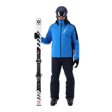 Load image into Gallery viewer, CMP Men's Twill Hooded Waterproof Ski Jacket (Royal Blue)