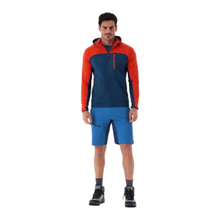 Load image into Gallery viewer, CMP Men's Unlimitech Terry Fleece Hooded Full Zip Fleece (Ocean)