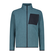 Load image into Gallery viewer, CMP Men's Zig Zag Full Zip Fleece (Nilo)