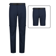 Load image into Gallery viewer, CMP Men's Zip Off Convertible Trousers (B. Blue)