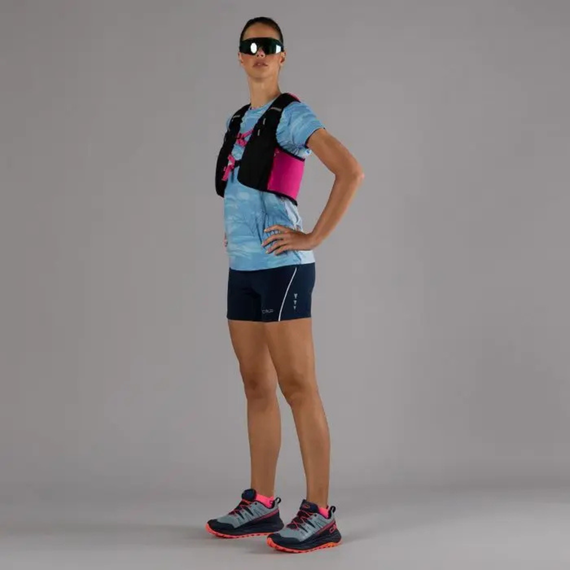 CMP Unisex Santa Fe 8L Trail Running Vest (Purple Fluo)