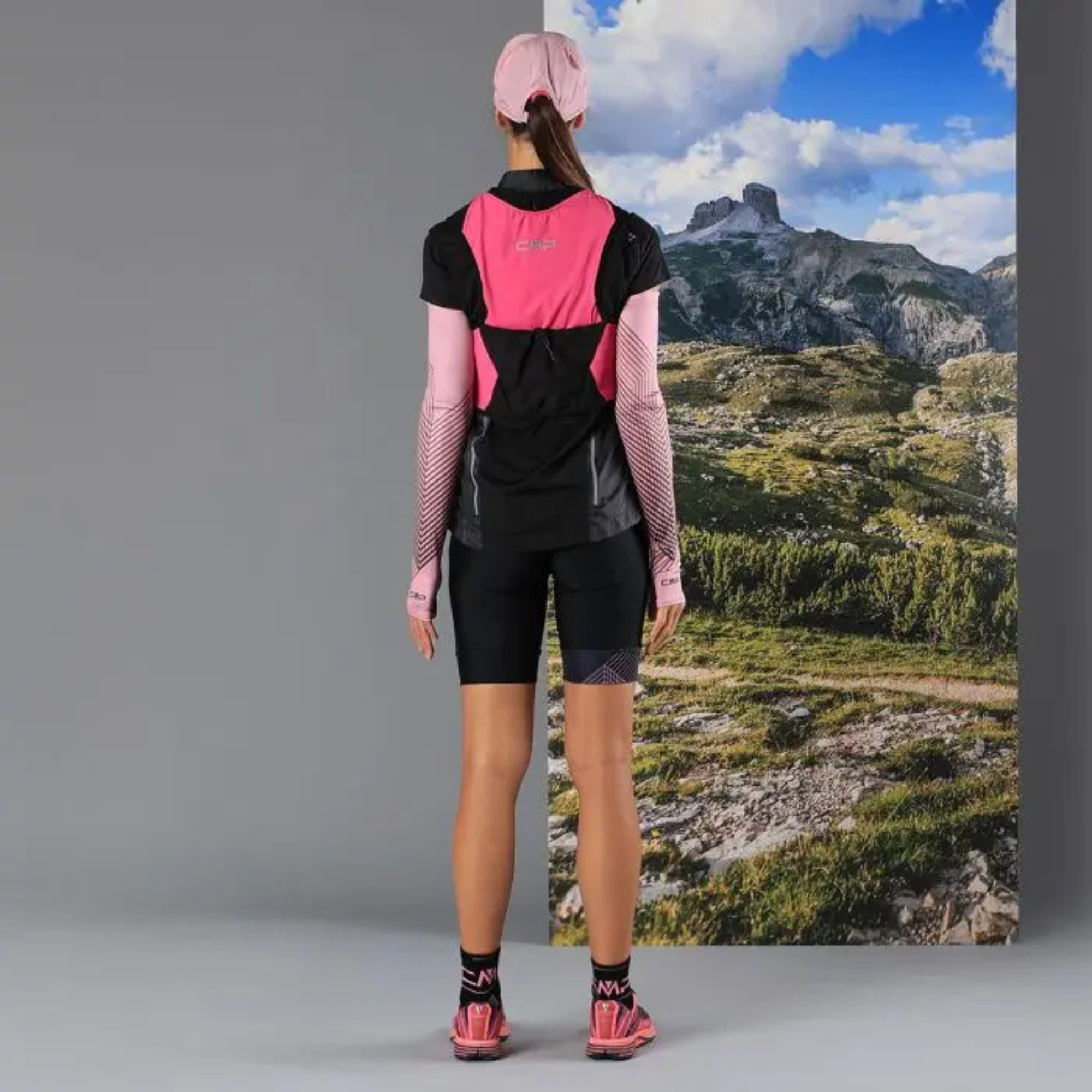 CMP Unisex Santa Fe 8L Trail Running Vest (Purple Fluo)