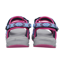 Load image into Gallery viewer, CMP Women's Almaak Vegan Friendly Hiking Sandals (Blue/Fuxia)